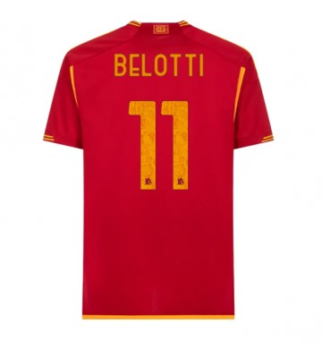Maillot de foot AS Roma Andrea Belotti #11 Domicile 2023-24 Manches Courte